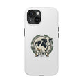 Cow Emblem Tough Phone Case — Retro Farm Cow Phone Cover