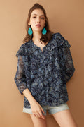 Bohera Meridonna Paisley Top