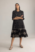 Gypsy Heart Dress in Midnight Ink