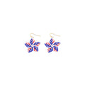 Stars n' Stars Beaded Earrings In Multicolor