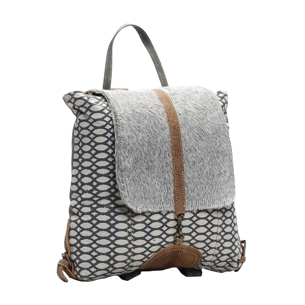 Honey Bee Print Backpack Bag