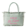 Saint Tropez Tote Bag In Light Green