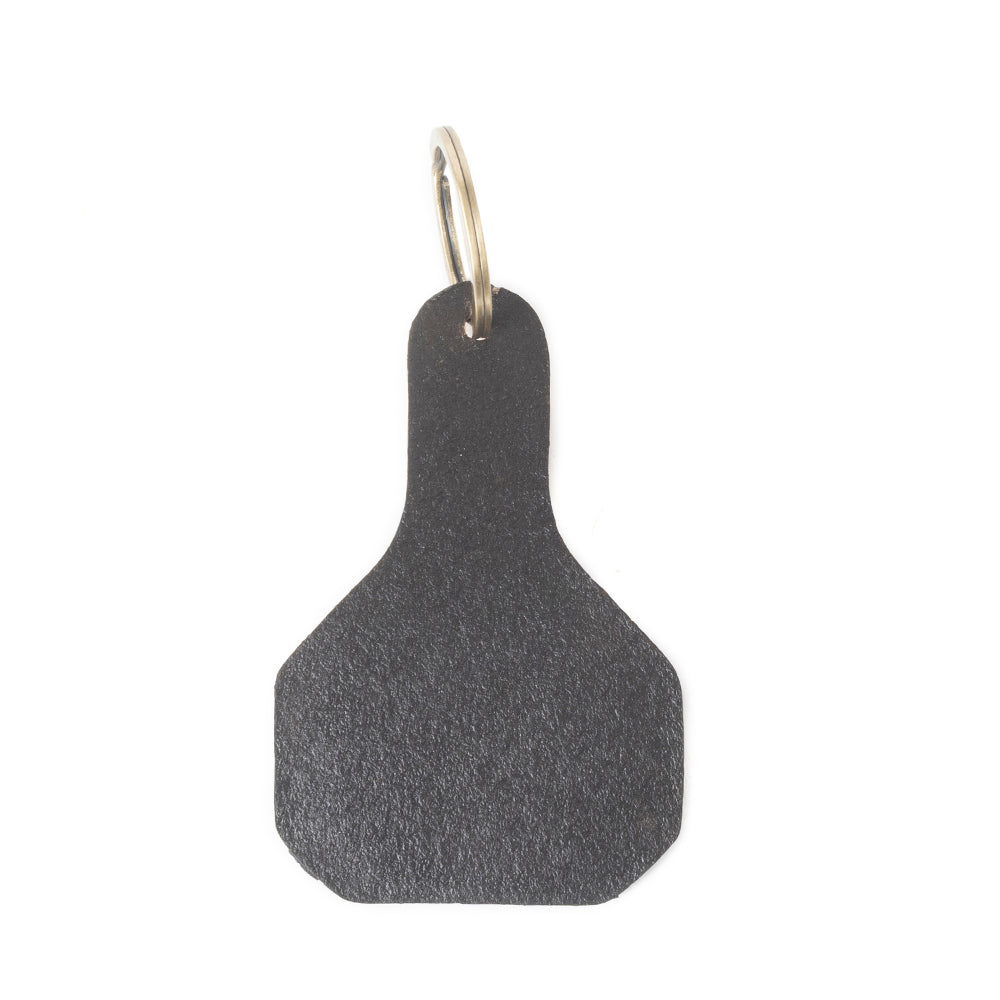 Arizona Blaze Tooled Leather Key Fob in Canyon Brown