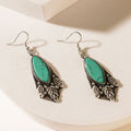 Myra Prairie Armor Earrings in Saddle Teal
