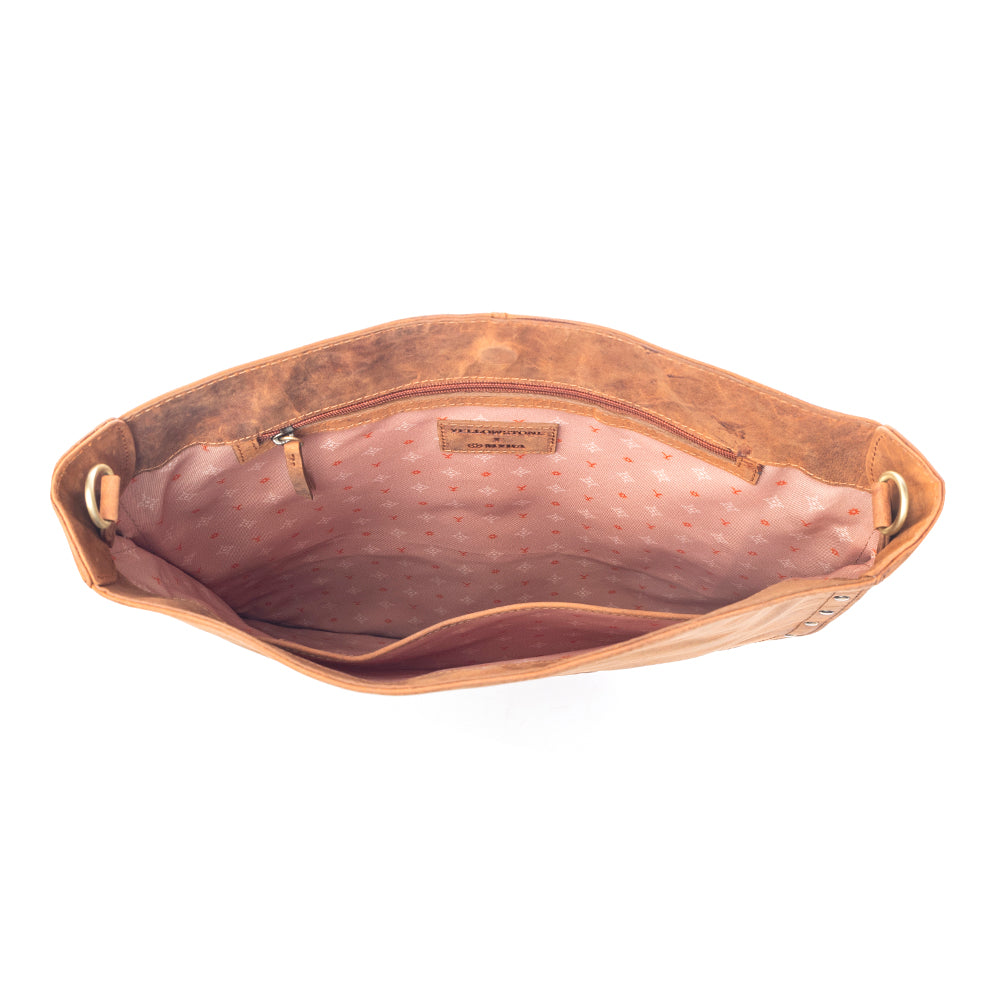 Yellowstone Amber Frontier Studded Sling Bag