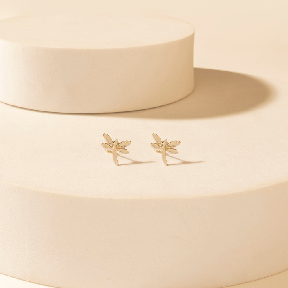 Myra Prairie Trinket Earrings Set in Saddle Silver
