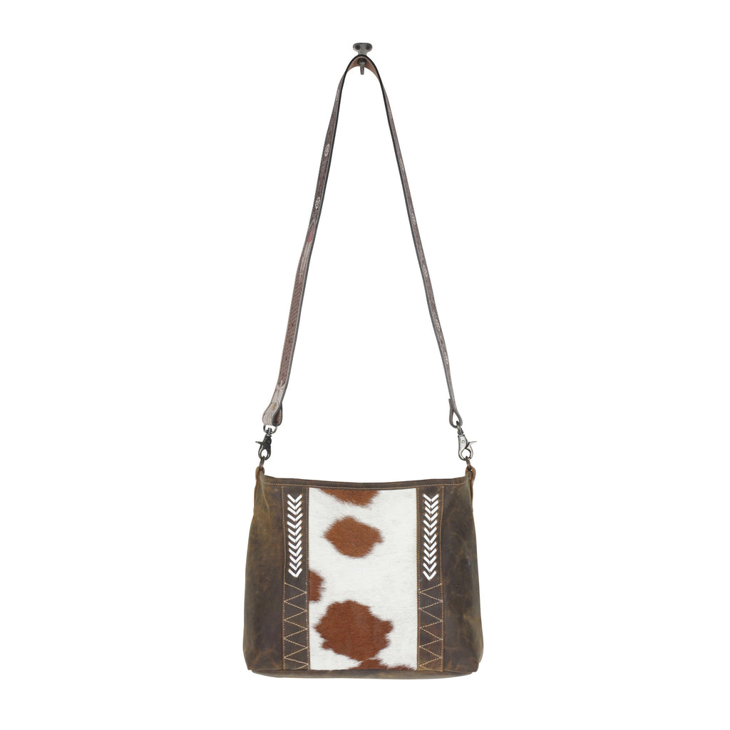 Cornell Rose Leather & Hairon bag