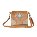 Vintage Hues Leather & Hairon Bag
