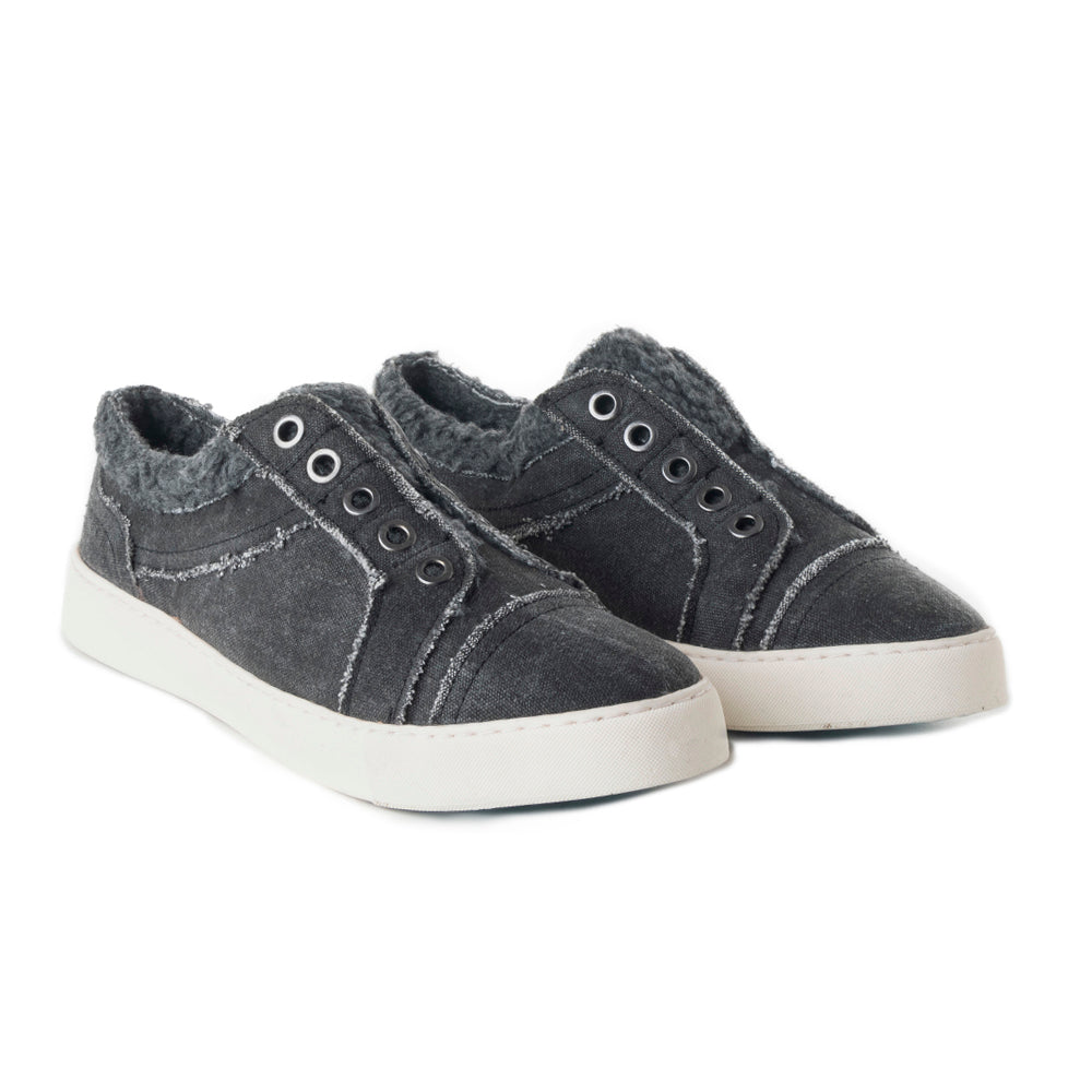 Old School Sneaker with Shearling Lining