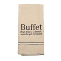 BUFFET DISH TOWEL  SET OF 2
