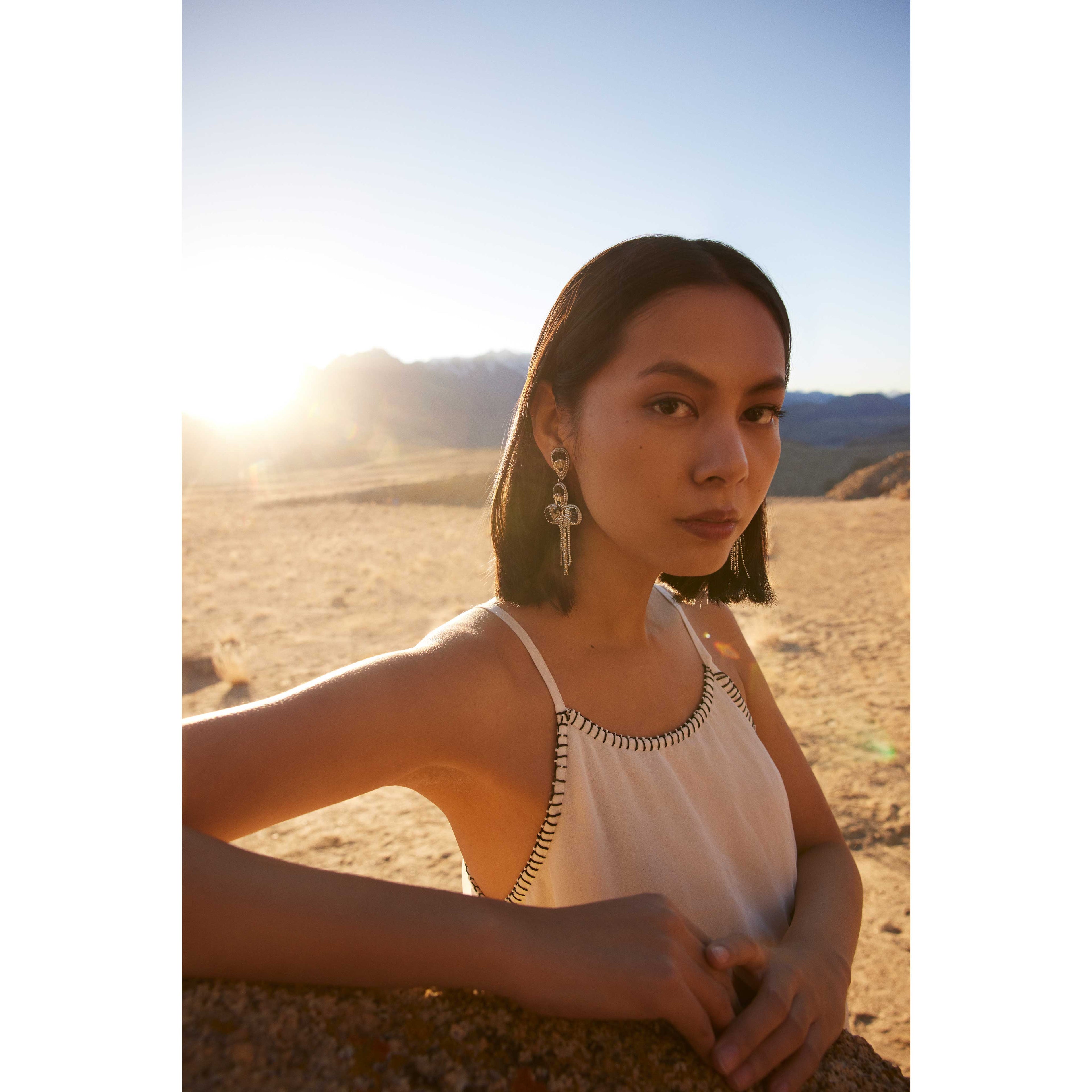 Angel Mine Beaded Earrings